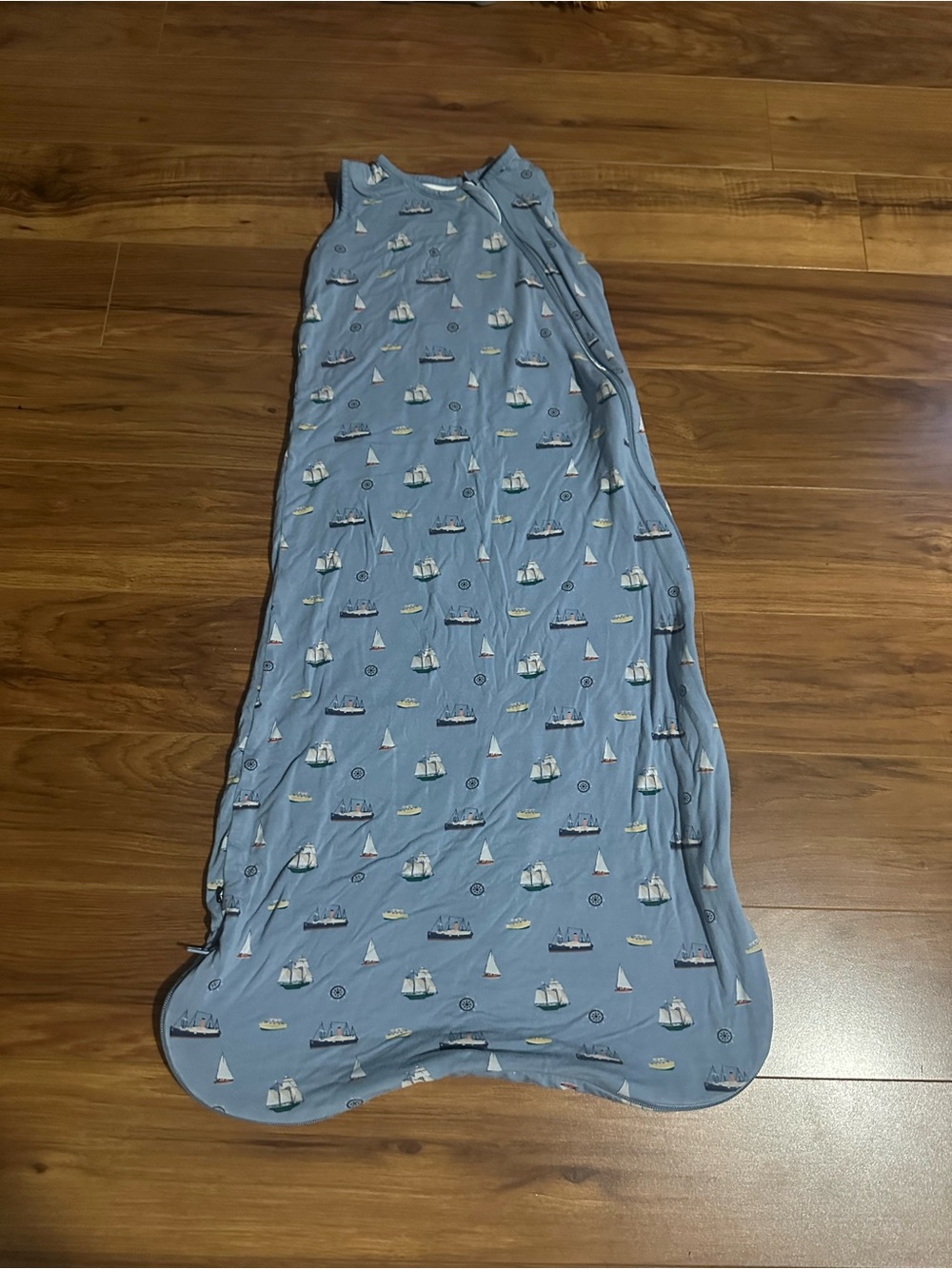 Kyte BABY Blue Nautical Print Baby Sleep Sack 0.5 Tog